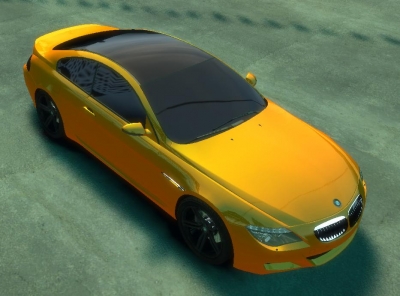BMW M6 Orange-Black Bullet